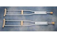 Economy Crutches. Dimensions: Adult 51''- 59'') adjusts 44''- 5