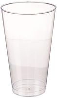 50 Count Hard Plastic 16-Ounce Party Cups/Old Fashioned Tumblers Ideal for Home, Office, Bars, Wedding, Bridal and Baby Shower, Birthday, Retirement, Anniversary, Parties (Clear)