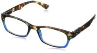 Peepers by PeeperSpecs Meggie Oval Reading Glasses, Blue/Tortoise, 1.25 x 1.25