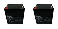 Power Sonic 12V 5AH Battery Replacement UPS Hewlett Packard R3000XR - 2 Pack