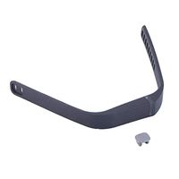 Large Size Replacement Wrist Band Bracelet for Fitbit Flex Tracker w/Clasps Color Black Smart Bracelet Replacement Wristband