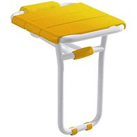 LBSX Lifeline Nylon Folding Shower Seat - Folding Legs Wall Mount Wall-Mounted Folding Bath Stool