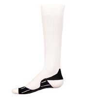 Red Lion Glide Compression Socks Ankle and Calf Support ( White - Medium )