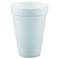 Dart 10FJ8 10 -Ounce Flush Fill Capacity 4.3-Inch Height Small Drink Foam Cup 40-Pack (Case of 25)