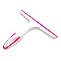 Good Grips Mini Squeegee Window Wiper Shower Squeegees Glass Wiper Blades Bathroom Squeegee, for Home Mirror Shower Door Car Glass,Pink