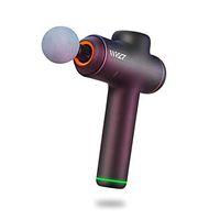 Ultra-Powerful Muscle Massage Gun for Athletes and Fitness Recovery; Rainfall Quiet Deep Tissue Percussion Massager Features Longer 8 Hr Battery Life,