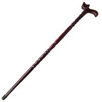 Red Walking Stick Cane, Climbing Stick Ergonomic Handle Non-Slip Base for Climbing, Old People, People with Limited Mobility