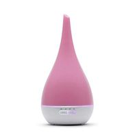 360ml Air Humidifier Aroma Diffuser Essential Oil Diffuser Humificado Aromatherapy Ultrasonic Mist Maker 7 Color LED (Pink)