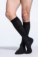 SIGVARIS Men’s Motion Cushioned Cotton 360 Closed Toe Calf-High Socks 20-30mmHg