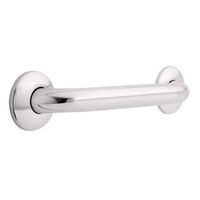 Franklin Brass 5712BS 1-1/4-Inch x 12-Inch Concealed Mount Safety Bath and Shower Grab Bar, Bright Stainless Steel