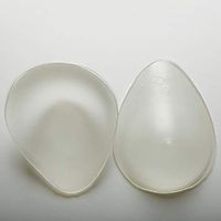 1Pair Mastectomy Silicone Breast Forms Women Soft Bra Inserts Waterdrop Shaped Breast Enhancers for Bras Swimsuits,2,600g/Pair/6x5x2in
