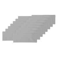 Noble Microfiber Cleaning Cloths – Perfect for Cleaning Eyeglasses, Camera Lenses, iPad, Tablets, Phones, iPhone, Android Phones, and Other Delicate Surfaces (Grey, 6" x 7" - Pack of 15)