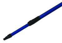 Carlisle 4102014 Sparta Spectrum Fiberglass Telescopic Threaded Handle, 1" Dia. x 54" to 8', Blue (Case of 12)