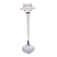 GUAngqi Cartoon Animal Coffee Spoon Long Handle Creative Hanging Spoon Teaspoon,7#