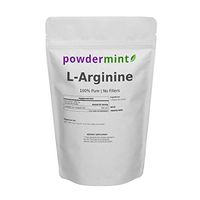 L-Arginine HCL Powder 125 Grams (4.4 oz) 125 Servings 100% Pure Gluten Free, Non-GMO by powdermint