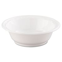 Dart 12BWWF Famous Service Plastic Dinnerware, Bowl, 12oz, White (Case of 1000)