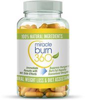 Fast Acting Weight Loss Pills. Natural Appetite Suppressant & Fat Burner Supplement to get Slim Fast - Lose Weight or 100% Money Back Guaranteed (1 Bottle - 30 Diet Pills) - Miracle Burn 360