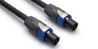 Hosa SKT Edge 12 Gauge Speaker Cables speakON to speakOn - (75 Feet) (Black)