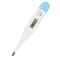 Digital Thermometer, Rectal and Oral Thermometer for Adults and Babies, Precision Thermometer for Fever - Accurate and Fast Readings with Fever Indicator, Blue