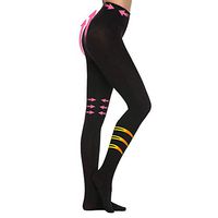 Compression Pantyhose 20-30 mmHg Opaque Closed Toes Progressive Compression Stocking Pantyhose for Women Edema Varicose Veins (Black M)