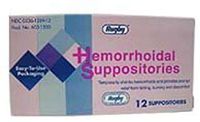 HEMORRHOIDAL SUPPOS ***RUG Size: 12