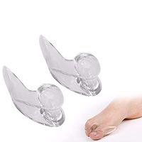 MYDETOE 5 Pairs Foot Toe Gel Silicone Separator Thumb Valgus Protector Bunion Adjuster