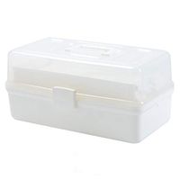 GJ-yh Three-Layer Large-Capacity PP Material First Aid Kit Home Medicine Box Medicine Box Home Portable Medical Service Storage Box (Size : S)
