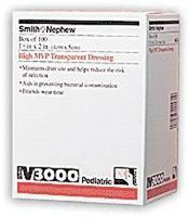 4925 Dressing IV3000 Wound St Transparent Film Waterproof 4x5" 100 Per Case Part No. 4925 by- Smith & Nephew Wound Care