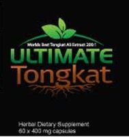 ULTIMATE TONGKAT, 200:1 Indonsian Tongkat Ali Root Extract, Herbal Testosterone booster, Longjack, 400mg, 60 Capsules Best Price on Amazon.