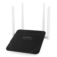 WiFi Router Long Range AC 1200mbps 5G/2.4Ghz High Speed WiFi Range Extender Dual Band with 4 LAN Ports for Home Office Internet Restauran Amazon Alexa Both Router / Repeater