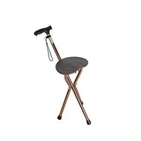YADANER Cane Stool, Chair Walking Stick, Seniors Multifunctional with Light Lightweight Mobility Device