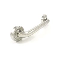 WingIts WPGB5PS12ROP Platinum Rope, 12-Inch Length x 1.25-Inch Diameter Grab Bar, Polished Stainless