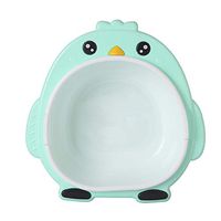 Bbshoping Double Layer Cartoon Cute Face Wash Hand Wash Foot Wash Basin for Children Kids,Multipurpose Basin Children Washbasin for Home Bathroom,Gift for Children's Day and Christmas (Green)