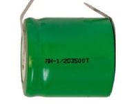 1/2 D NiMH Battery with Tabs (3500 mAh)