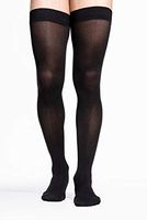SIGVARIS Men’s Style Microfiber 820 Closed Toe Thigh-Highs w/Grip Top 20-30mmHg