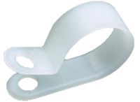 Burndy CH4C Cable Hanger, 10 Mounting Screw, 0.375" Width, 0.25" Bundle Diameter (Pack of 100)