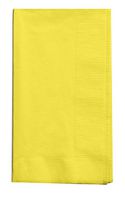 Creative Converting Touch of Color 2-Ply 50 Count Paper Dinner Napkins, Mimosa - 67102B