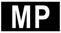 Black MP Armband Style Sticker (army military police)- Sticker Graphic - Auto, Wall, Laptop, Cell