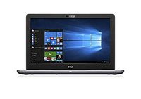 Dell i5567-5274GRY 15.6 Laptop, Intel i5-7200, 256GB SSD, 8GB DDR4, Windows 10