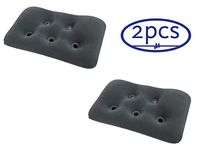 ObboMed SV-3112 (2Pcs) Folding Inflatable Portable Lightweight Back Lumbar Support Back Pain Relief Pillow Cushion for Office Work, Car Travel, Camp & Long Trip, Inflated Size: 13.5 x 8.5 x 2.4 inches