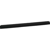 Vikan 77759 Foam Rubber Double Squeegee Replacement Blade, 28", Black