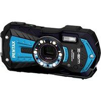 Pentax Optio WG-2 Azure Blue Waterproof Shockproof Coldproof 16 MP Digital Camera