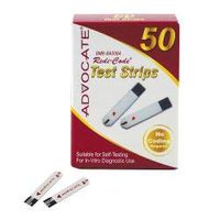 Advocate Blood Glucose Test Strips, BMB002 - Box of 50