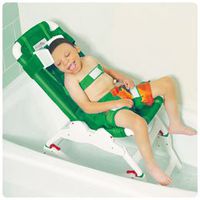 Otter Bathing System Large Bath Chair. User height 46"-68"; weight capacity 160 lbs. - Model 556912