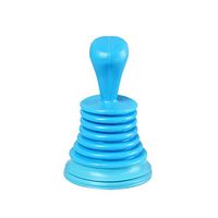 OUNONA Strong Wash Basin Sink Toilet Pipeline Dredge Plunger Bathroom Drain Sewer Drainage Pipe Cleaner Dredge Device Tools（blue）