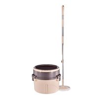HXF- Rotating mop Wet and dry mop Hand free mop Household mop Stainless steel mop bucket Two in one single barrel Lightweight
