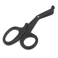 LAJA IMPORTS Trauma, EMT, Firefighter Shears Cutter – Black Durable Coated Stainless Steel Bandage Scissors