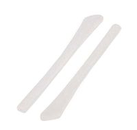 1 Pair Silicone Glasses Temple End Tips Eyeglass Ear Pads Tube Replacement White