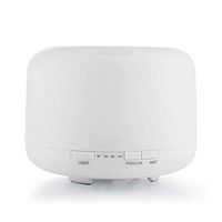 KIICN LED Humidifier Aroma Diffuser Creative Warm Light Ultrasonic Essential Oil-500ml Aromatherapy Atmosphere Rendering Machine(16x16x12cm)