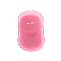 Panzisun Alcohol Free Hand Washing Soap Sheets Disposable Portable No Rinse Foam Flakes Washing Cleaning Tool Disinfectant Cleaner House Supplies Hand Face Health Care (Pink)